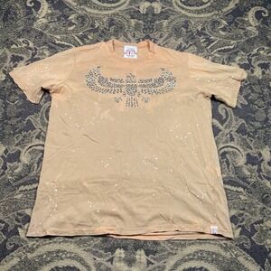 Vtg Y2k Division E Shirt Mens Large Eagle Stud Jesse Pinkman Affliction Style